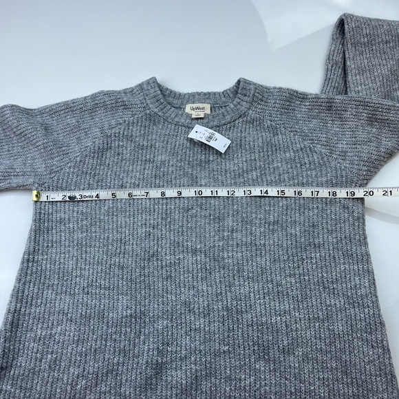 UpWest Comfy Sweater Dress in Grey N224 M- UW5, uw7 - Picture 7 of 14